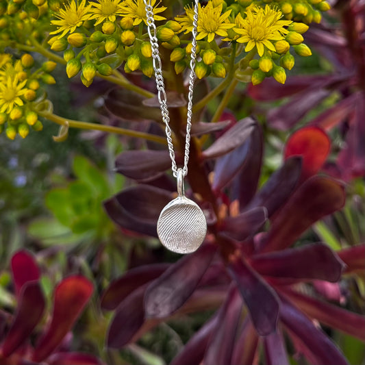 Fingerprint/Pet Nose Pendant